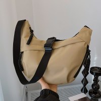 オックスフォード布サドルバッグレディースバッグニューキャンパススポーツスタイルクロスボディバッグ多用途通勤ショルダーバッグ女性